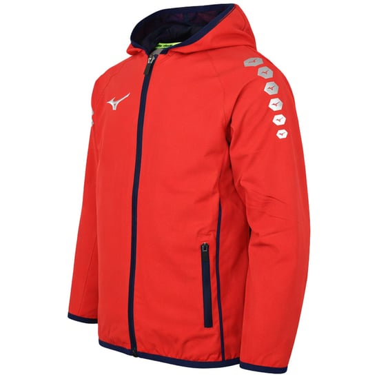 Mizuno Team Micro Kids Red Jacket - Image 2