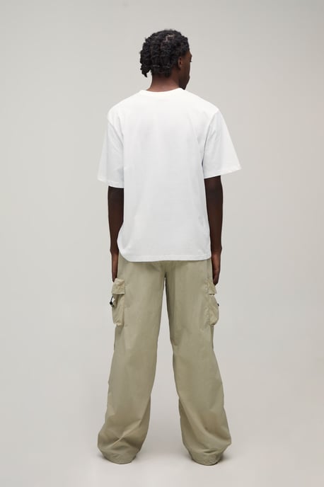 Baggy Fit Cargo Utility Track Pants - Image 2