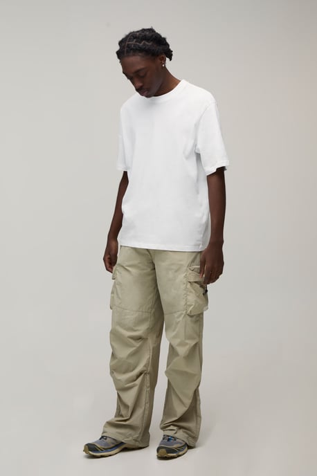 Baggy Fit Cargo Utility Track Pants - Image 4