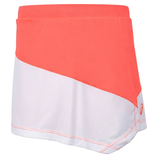 Asics Club Kids Orange/White Tennis Skort - Image 1