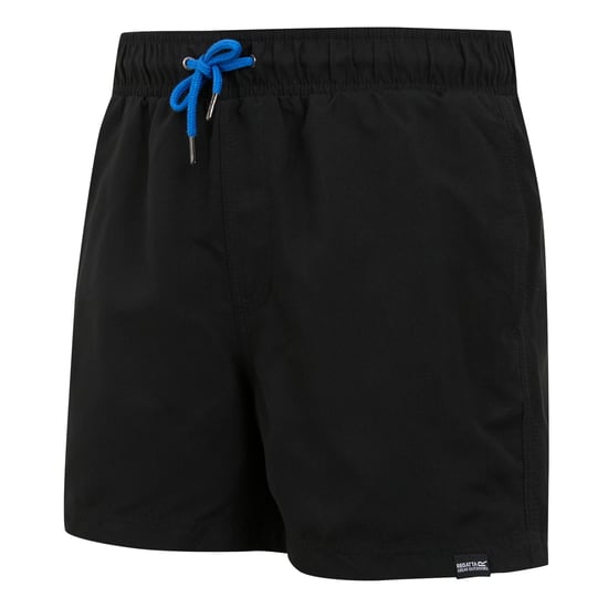 Regatta Heren Mawson II Zwemshort (Zwart/Sonisch Blauw) - Image 3
