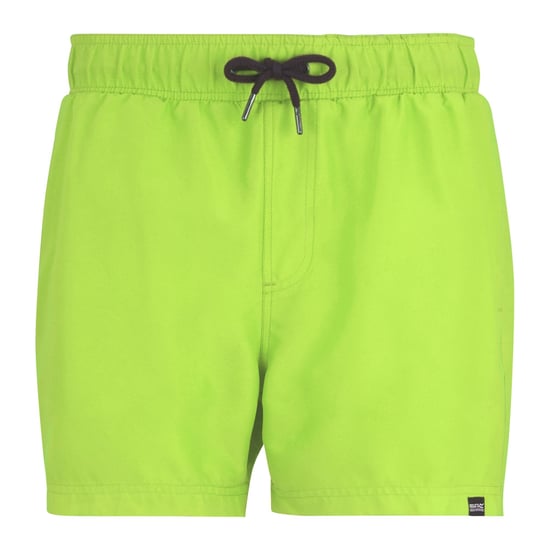 Regatta Mens Mawson II Swim Shorts (Navy/Sharp Green) - Image 1