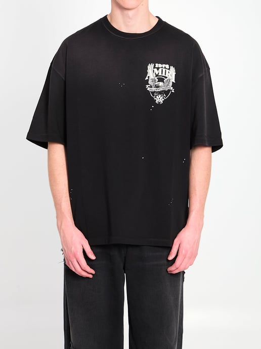 Överdimensionerad t-shirt med örn - Image 1
