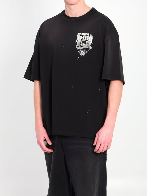 Överdimensionerad t-shirt med örn - Image 2