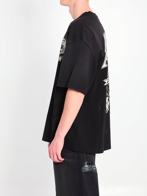 Överdimensionerad t-shirt med örn - Image 3