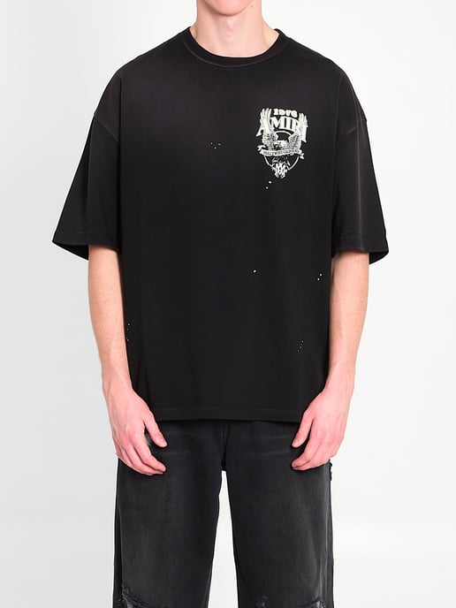 Överdimensionerad t-shirt med örn - Image 5