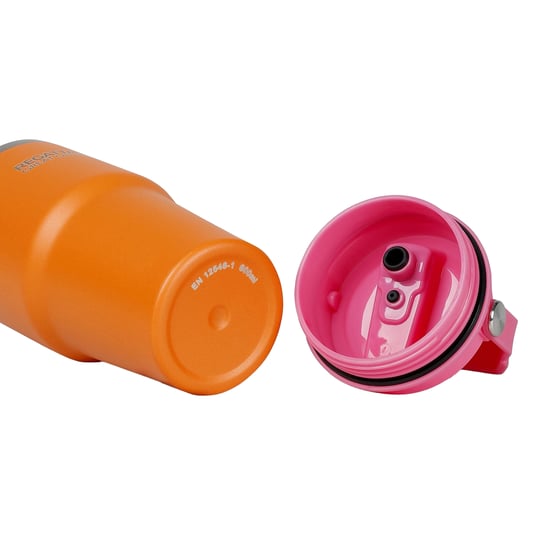 Regatta Thermulate Geïsoleerde Tumbler 600 ml (Sinaasappelschil/Roze limonade) - Image 4