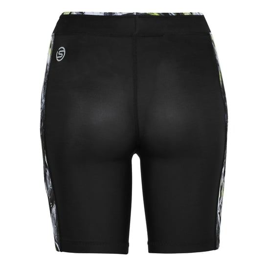 Women's Skins Shorts Ladies in Black - Image 2