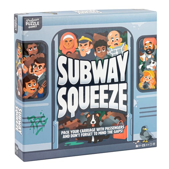 Accessories Professor Puzzle Subway Squeez Puzzle Board Game in Multi - Image 1