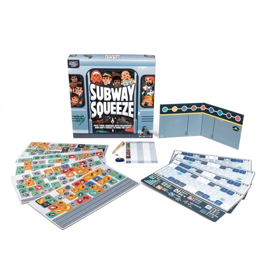 Accessories Professor Puzzle Subway Squeez Puzzle Board Game in Multi - Image 3
