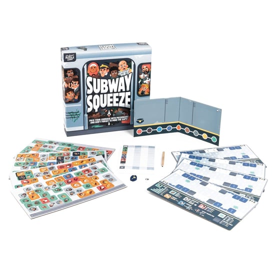 Accessories Professor Puzzle Subway Squeez Puzzle Board Game in Multi - Image 4