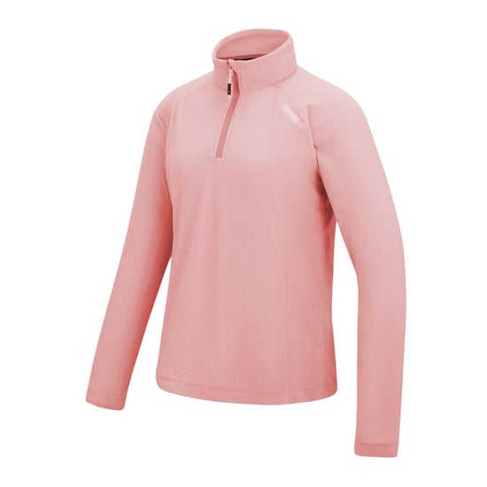 Regatta - Geweldige Outdoor Dames Montes Half Zip Fleece Top (Perzik Roze) - Image 3