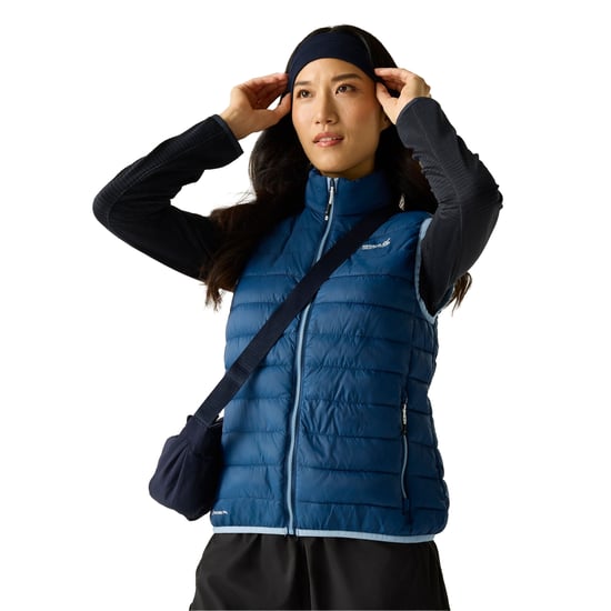 Regatta Hillpack II Gilet för dam och dam (Aviator Blue/Washed Denim) - Image 4