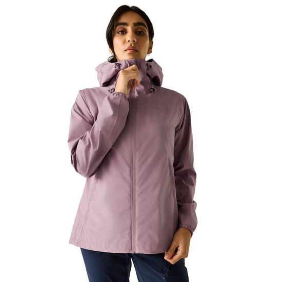 Dare 2B Womens/Ladies Breathe Easy Waterproof Jacket (Dusky Orchid) - Image 4