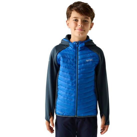 Regatta Andreson Hybride Gewatteerd Jasje voor Kinderen/Kinderen (Nachthemel/Olympisch blauw) - Image 4