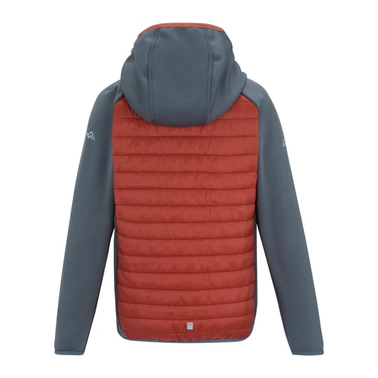 Regatta Andreson Hybride Gewatteerd Jasje voor Kinderen/Kinderen (Donkere storm/Brick) - Image 2