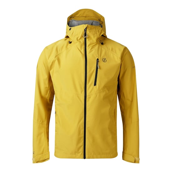 Dare 2B Mens Breathe Out Waterproof Jacket (Oil Yellow) - Image 1