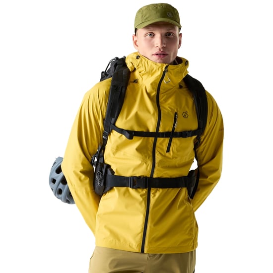 Dare 2B Waterdichte jas Breathe Out voor heren (Olie Geel) - Image 4