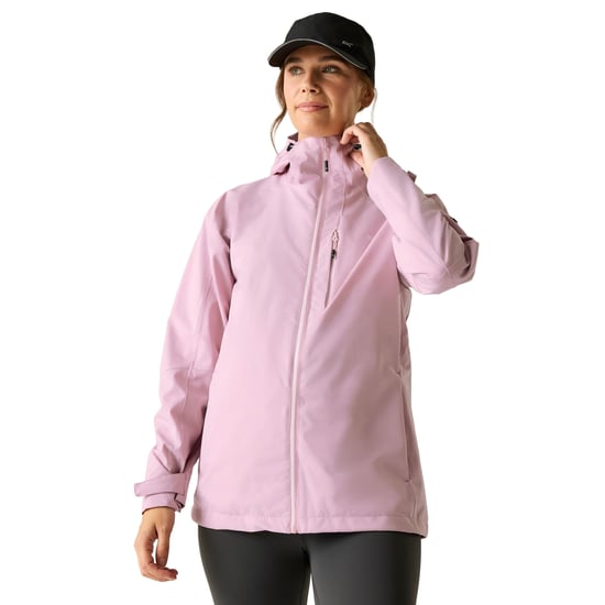Regatta Womens/Ladies Birchdale II Waterproof Jacket (Powder Lilac) - Image 6