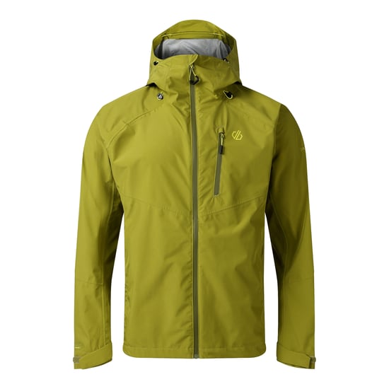 Dare 2B Mens Breathe Out Waterproof Jacket (Golden Cypress) - Image 1