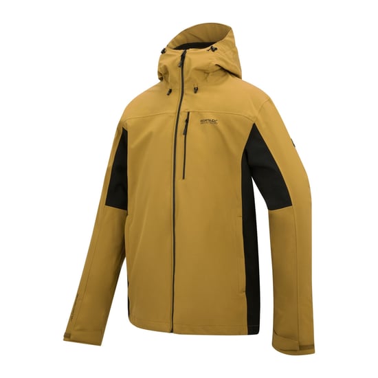 Regatta Mens Birchdale II Waterproof Jacket (Wood Brown/Black) - Image 3