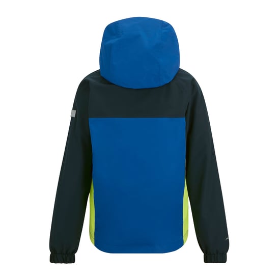 Regatta Hanleigh Waterdichte Jas voor Kinderen/Kinderen (Olympisch Blauw/Scherp Groen) - Image 2