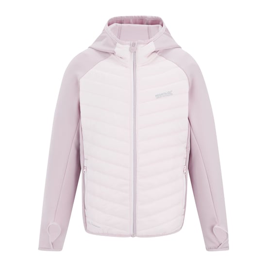 Regatta Andreson Hybride Gewatteerd Jasje voor Kinderen/Kinderen (Poederlila/roze waas) - Image 1