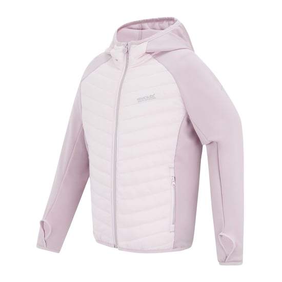 Regatta Andreson Hybride Gewatteerd Jasje voor Kinderen/Kinderen (Poederlila/roze waas) - Image 3