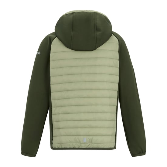 Regatta Andreson Hybride Gewatteerd Jasje voor Kinderen/Kinderen (Donker Khaki/Licht salie) - Image 2