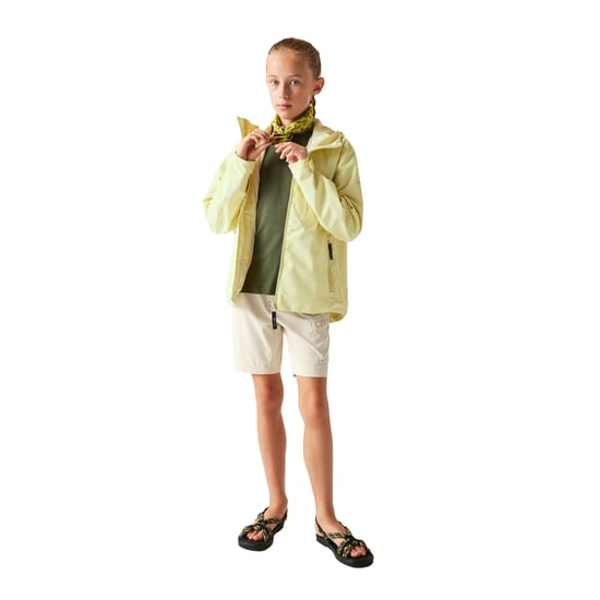 Dare 2B Switch Out waterdichte jas voor kinderen (Was Geel) - Image 4