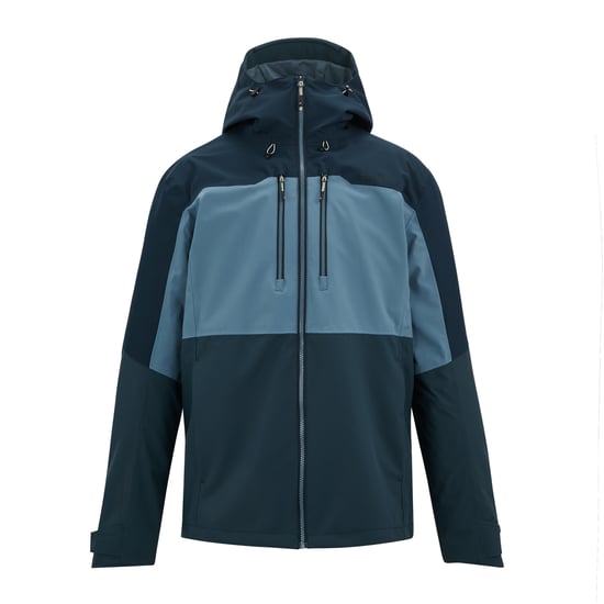 Regatta Mens Maland II Waterproof Jacket (China Blue/Navy/Night Sky) - Image 1