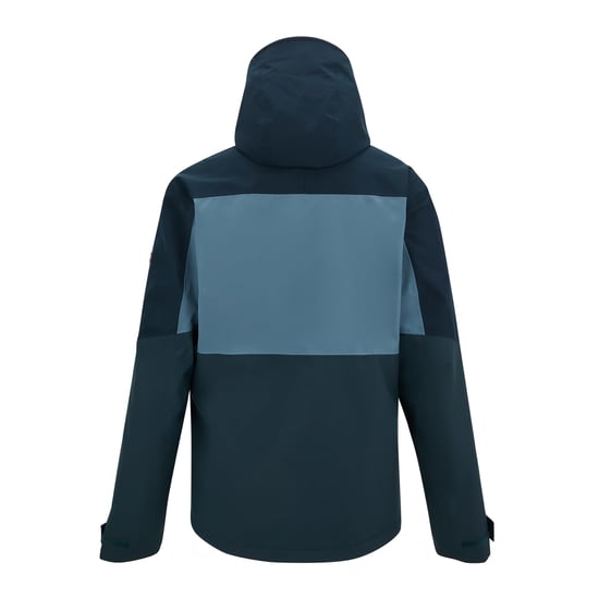 Regatta Mens Maland II Waterproof Jacket (China Blue/Navy/Night Sky) - Image 2