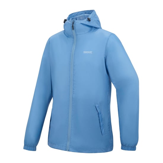 Regatta - Dames Pk It Jkt III Waterdichte Jas met Capuchon (Gewassen Denim) - Image 3
