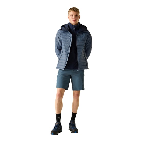 Dare 2B Mens Air Lite Baffled Padded Jacket (Mercury) - Image 4