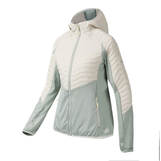 Dare 2B Air Lite Hybrid-jacka för dam och dam (Almond Milk/Glacier Green) - Image 3