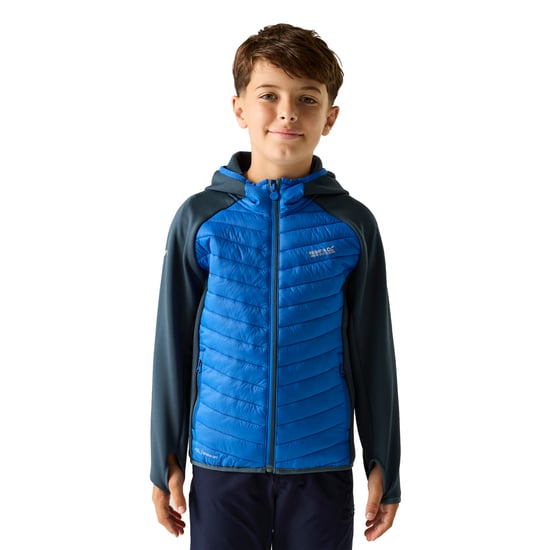 Regatta Childrens/Kids Andreson Hybrid Jacket (Night Sky/Olympian Blue) - Image 4