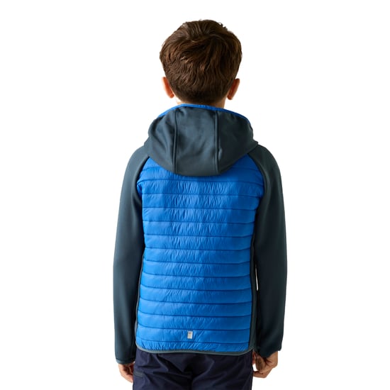 Regatta Childrens/Kids Andreson Hybrid Jacket (Night Sky/Olympian Blue) - Image 5
