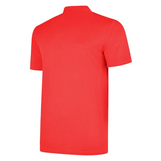 Umbro Boys Essential Polo Shirt (Vermillion/White) - Image 2