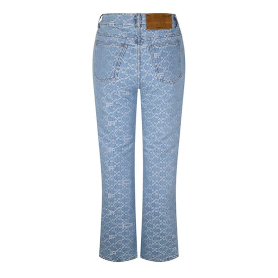 Women's Off White Off Mono 90s Denim in Light Blue - Image 2