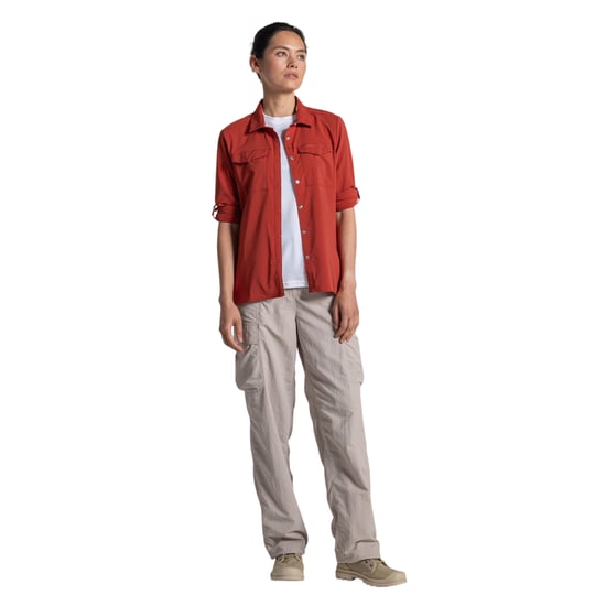Craghoppers Dames/Dames NosiLife Pro III shirt met lange mouwen (Cinnaber) - Image 4