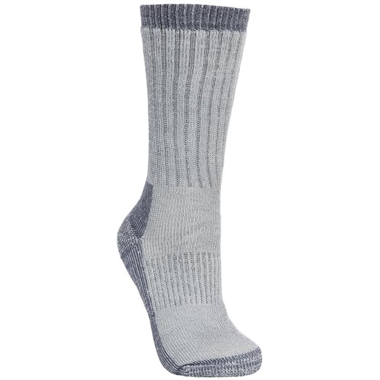 Trespass Womens/Ladies Springer Hiking Boot Socks (1 Pair) (Heather) - Image 1