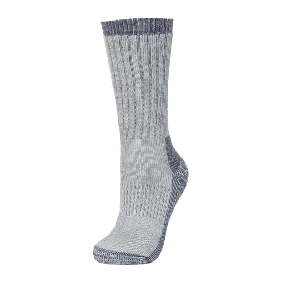 Trespass Womens/Ladies Springer Hiking Boot Socks (1 Pair) (Heather) - Image 2