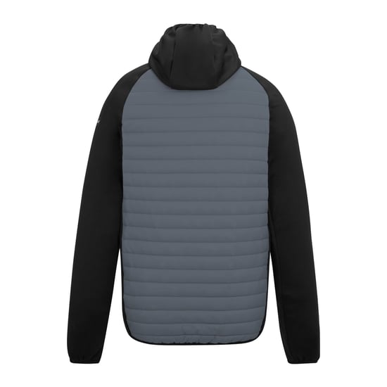 Regatta Mens Andreson Hybrid Jacket (Dark Storm/Black) - Image 2