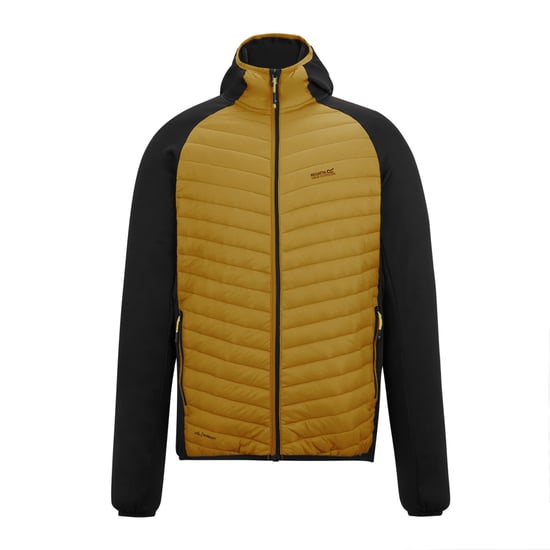 Regatta Mens Andreson Hybrid Jacket (Wood Brown/Black) - Image 1