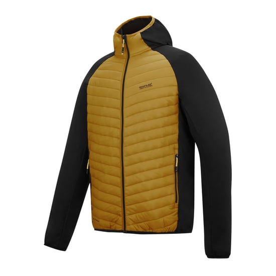 Regatta Mens Andreson Hybrid Jacket (Wood Brown/Black) - Image 3