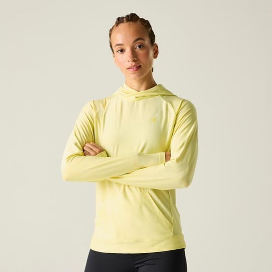 Dare 2B Womens/Ladies The Laura Whitmore Edit Sprint City Lightweight Hoodie (Wax Yellow) - Image 1