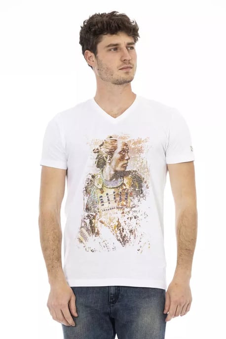 Trussardi Action Witte Katoenen T-Shirt - Image 1