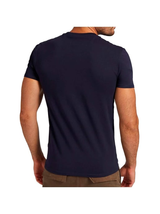 Guess Jeans Blauw Biokatoenen Heren T-shirt - Image 3