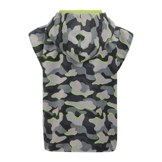 Regatta Childrens/Kids Camo Bath Robe (Dark Storm) - Image 2