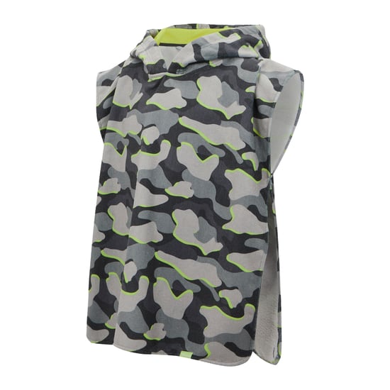 Regatta Childrens/Kids Camo Bath Robe (Dark Storm) - Image 3